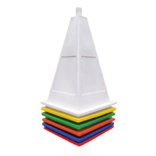 4 Sided Pyramid Cones