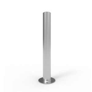 Bollard: Hot-Dipped Galvanised Steel – Surface-Mounted