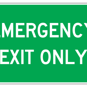 First Aid and Exit Signs