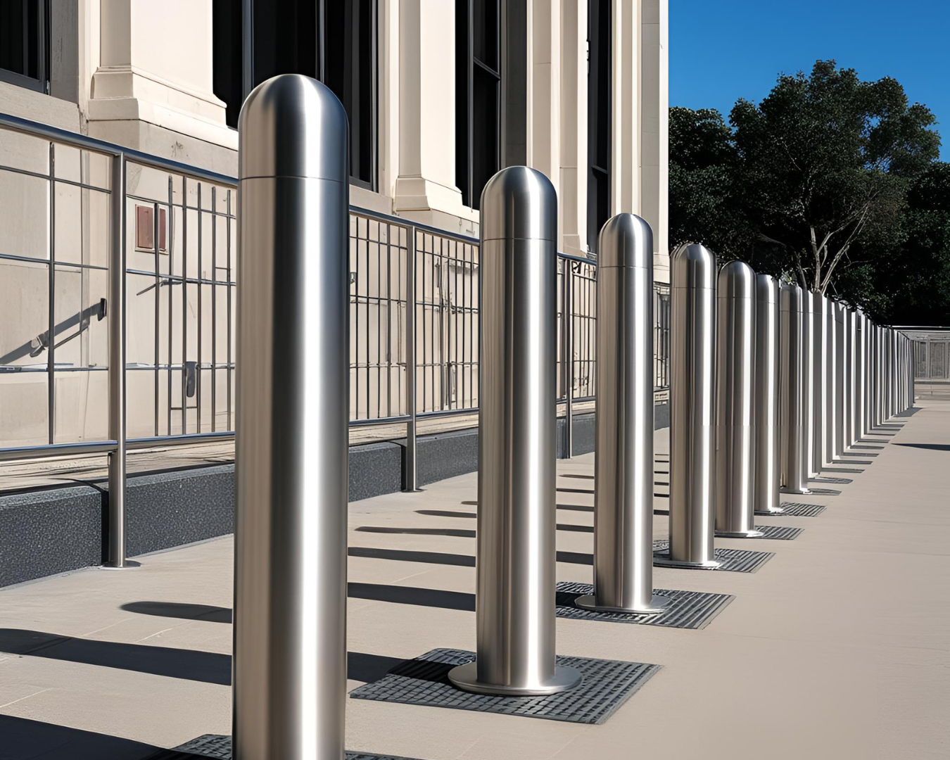 Stainless Steel Bollard Sleeves Perth